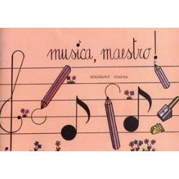 QUADERNO DA MUSICA 4 PENTAGRAMMI MINI BOOK PER BAMBINI