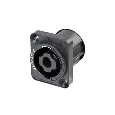 CONNETTORE NEUTRIK NL2MPXX speakON 2 POLI - FLANGIA D - FLAT TAB 3/16