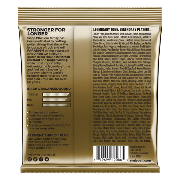 2086 Paradigm 80/20 Bronze Medium Light 12-54