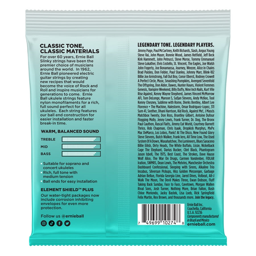 2326 Nylon Ukulele Strings Black