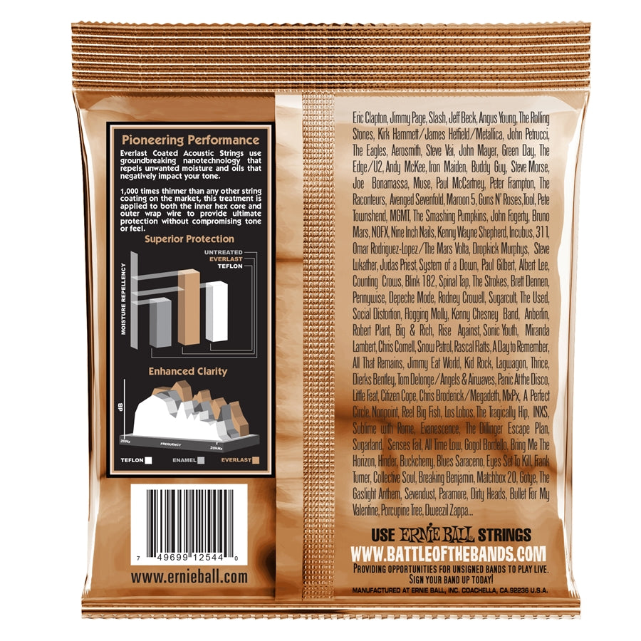 2544 Everlast Coated Phosphor Bronze Medium 13-56