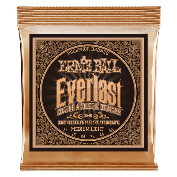 2546 Everlast Coated Phosphor Bronze Medium Light 12-54