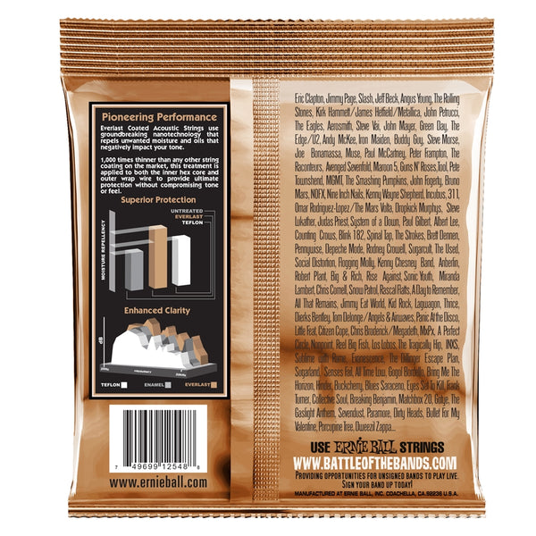 2548 Everlast Coated Phosphor Bronze Light 11-52