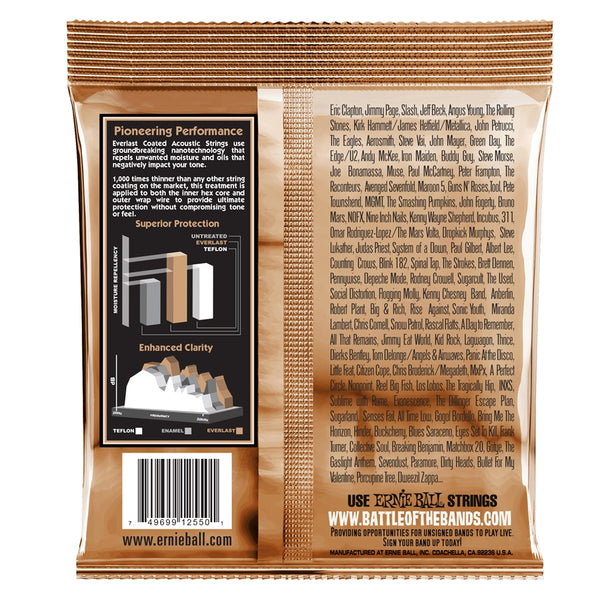 2550 Everlast Coated Phosphor Bronze Extra Light 10-50