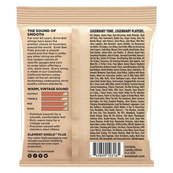 2580 Light Flat El Guitar 11-50