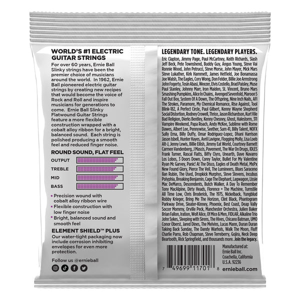 2590 Slinky Flatwound El Guit 11-48