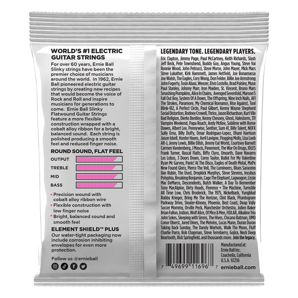 2593 Slinky Flatwound El Guit 9-42