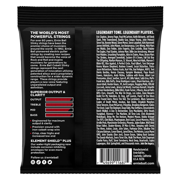 2716 Burly Slinky Cobalt Guitar 11-52