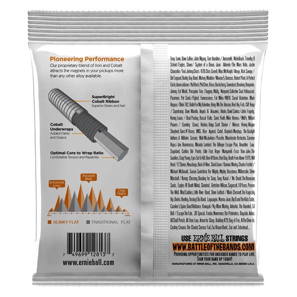 2813 Hybrid Slinky Flatwound 45-105