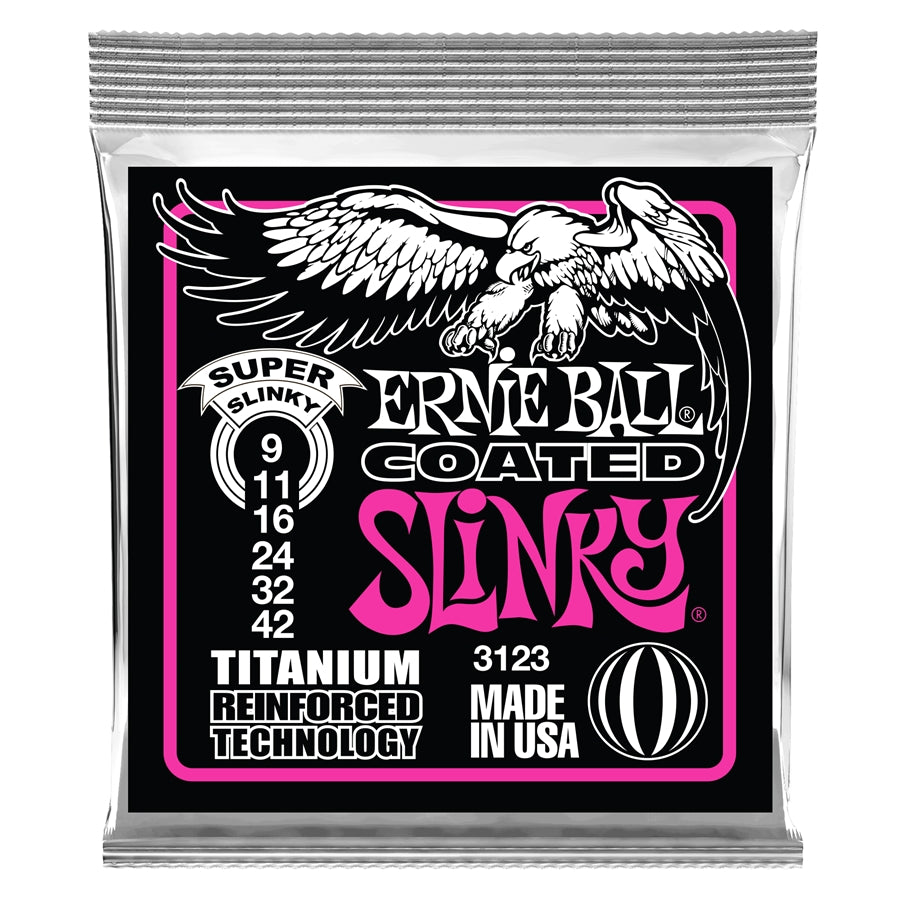 3123 RPS Coated Titanium Super Slinky 9-42