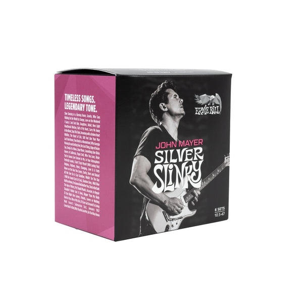 3817 John Mayer Silver Slinky 10.5-47 6 Pk