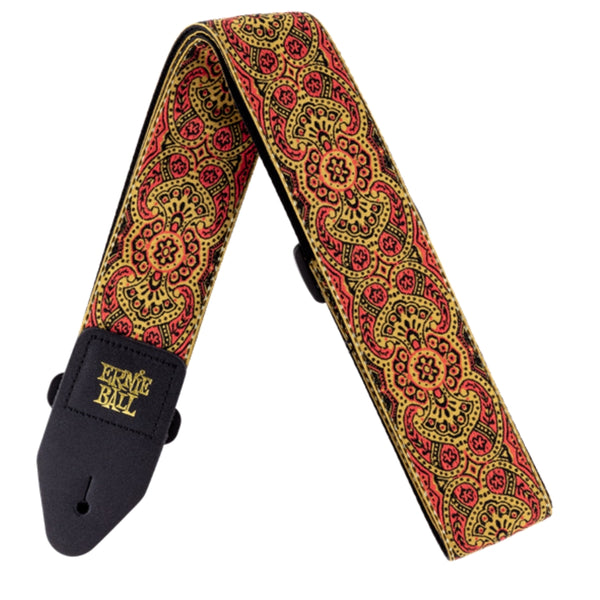 4162 Tracolla Crimson Paisley Jacquard