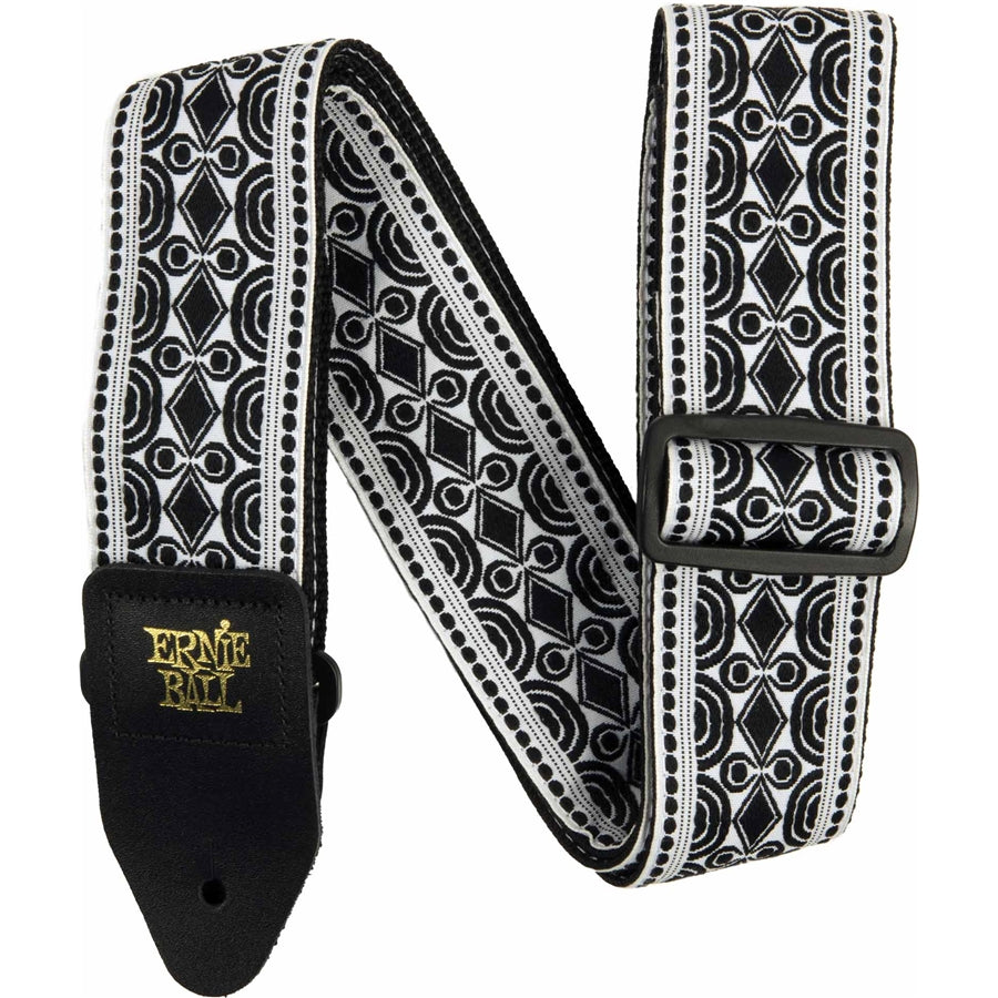 5319 Beatnik Black Jacquard Strap