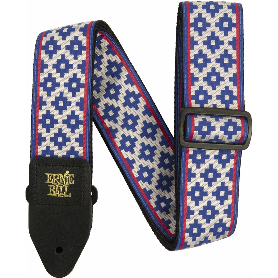 5336 Blue Crux Jacquard Strap