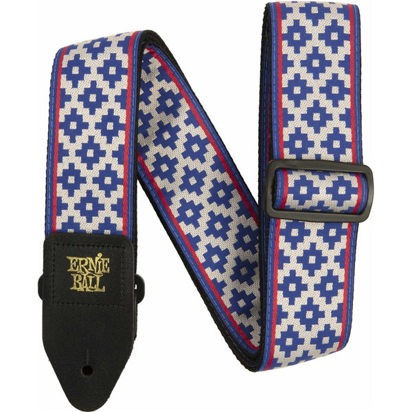 5336 Blue Crux Jacquard Strap