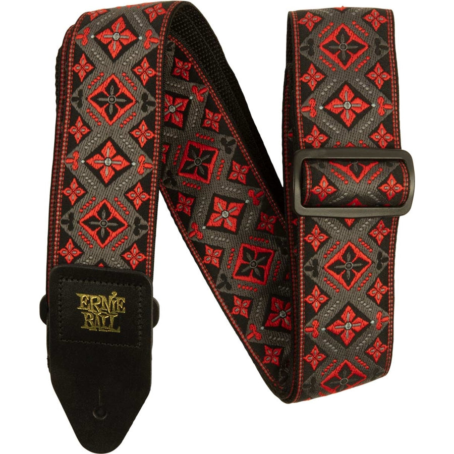 5346 Red King Jacquard Strap