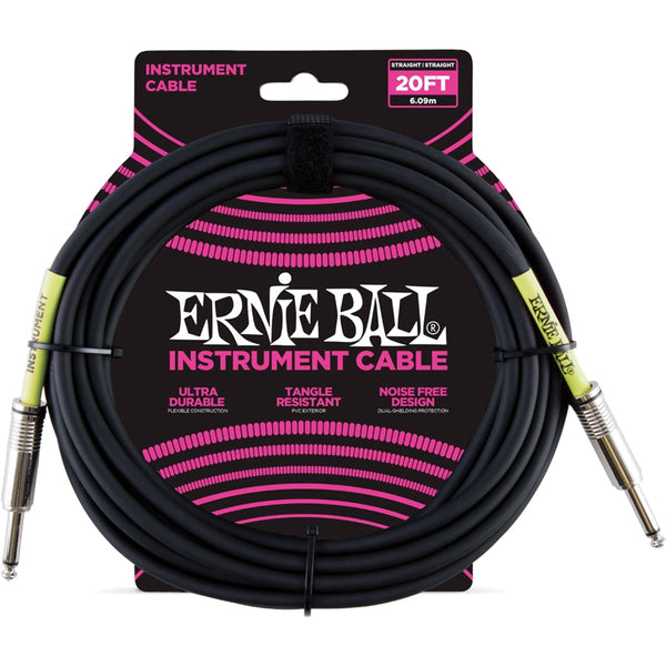 ERNIE BALL 6046 Cavo PVC Black 6 m