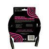 6390 Cavo Microfonico Braided nero 1