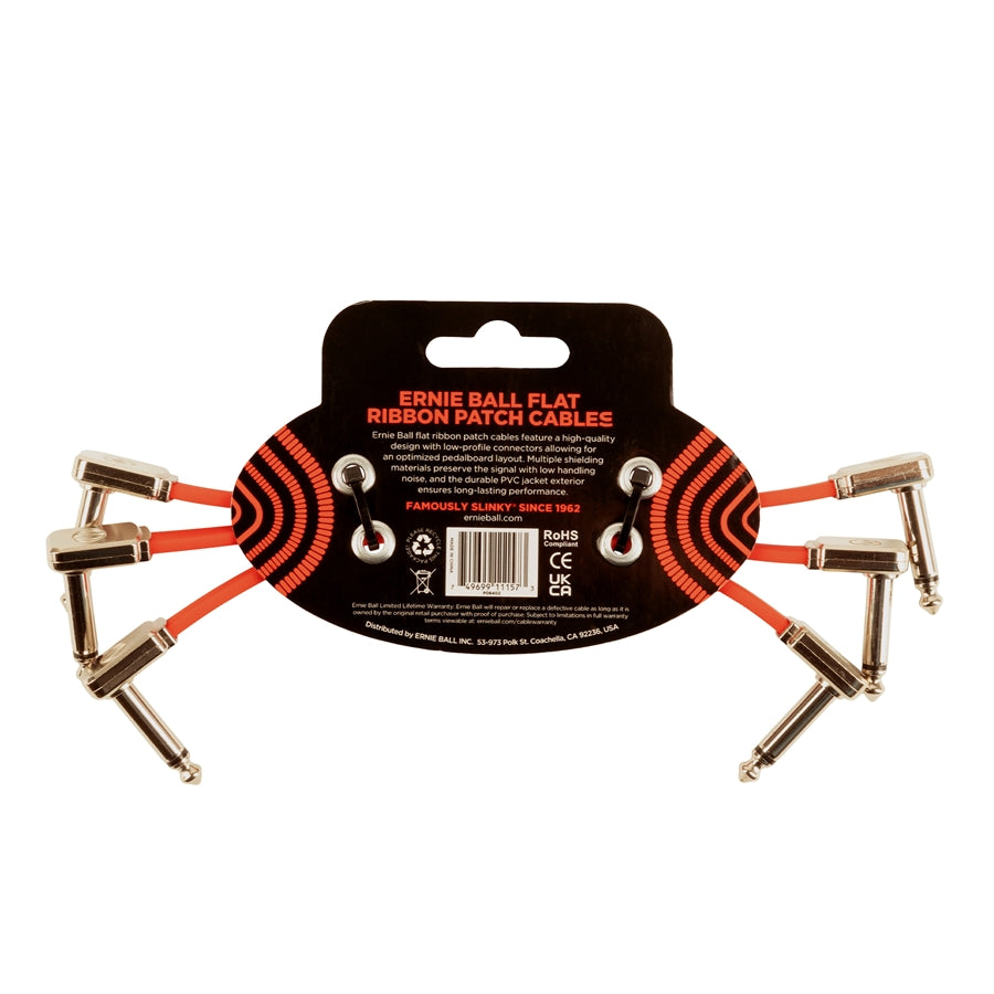 6402 Flat Ribbon Patch Cable Red 15