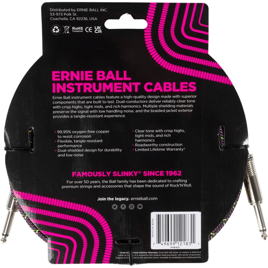 6431 Braided Cables Purple Python 5