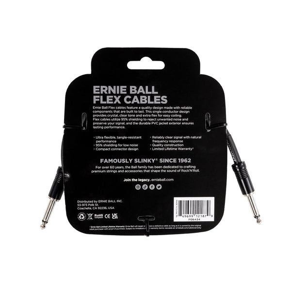 6434 Flex Cable Black 3m