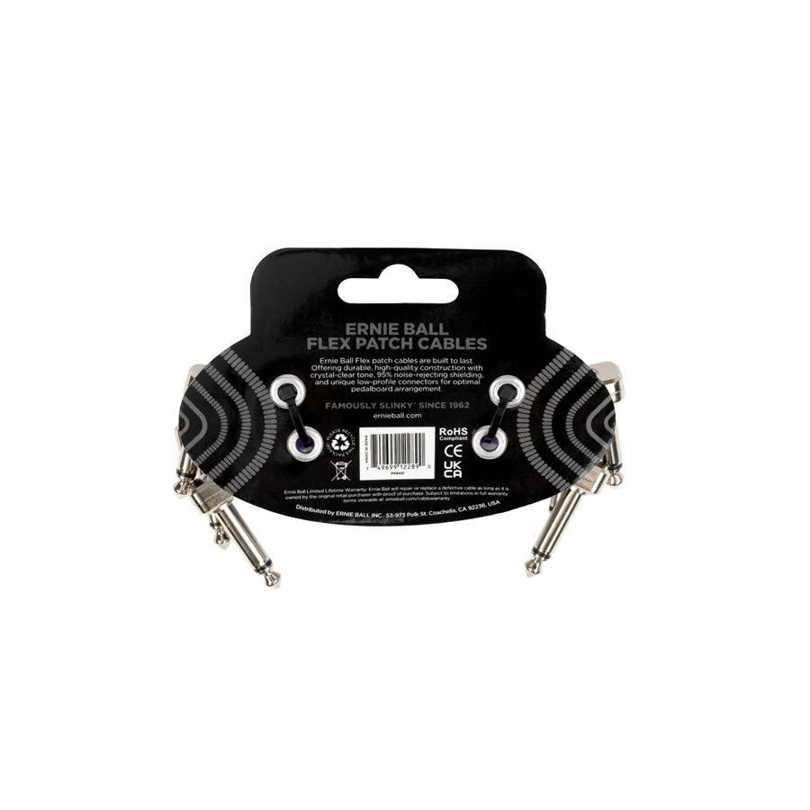 6451 Flex Patch Cable Purple 8cm 3pk