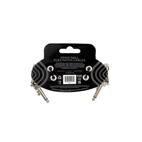 6451 Flex Patch Cable Purple 8cm 3pk