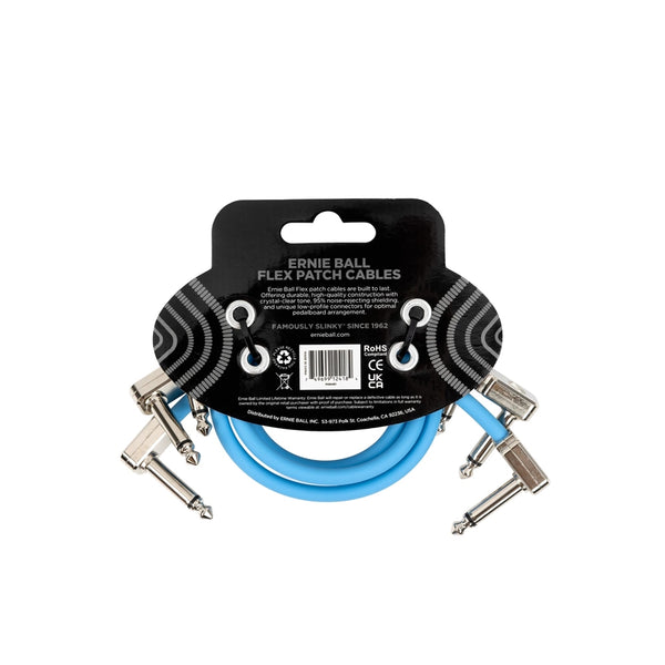 6461 Flex Patch Cable Blue 30cm 3pk