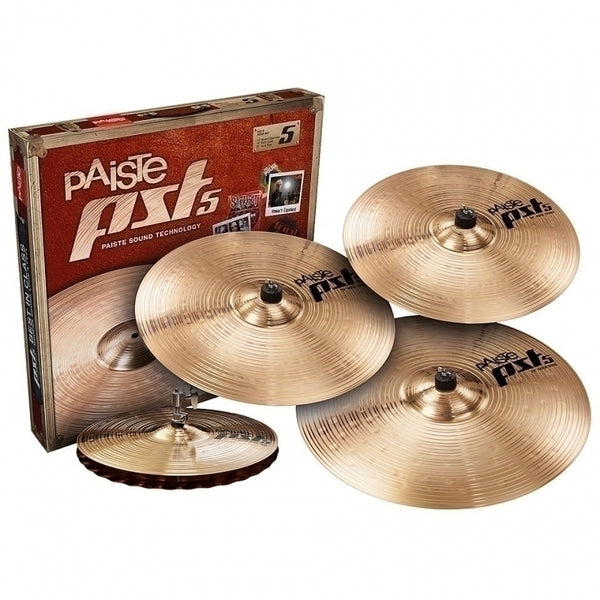 Paiste PST-5 Rock Set SEH14/CRC16/RRR20 New