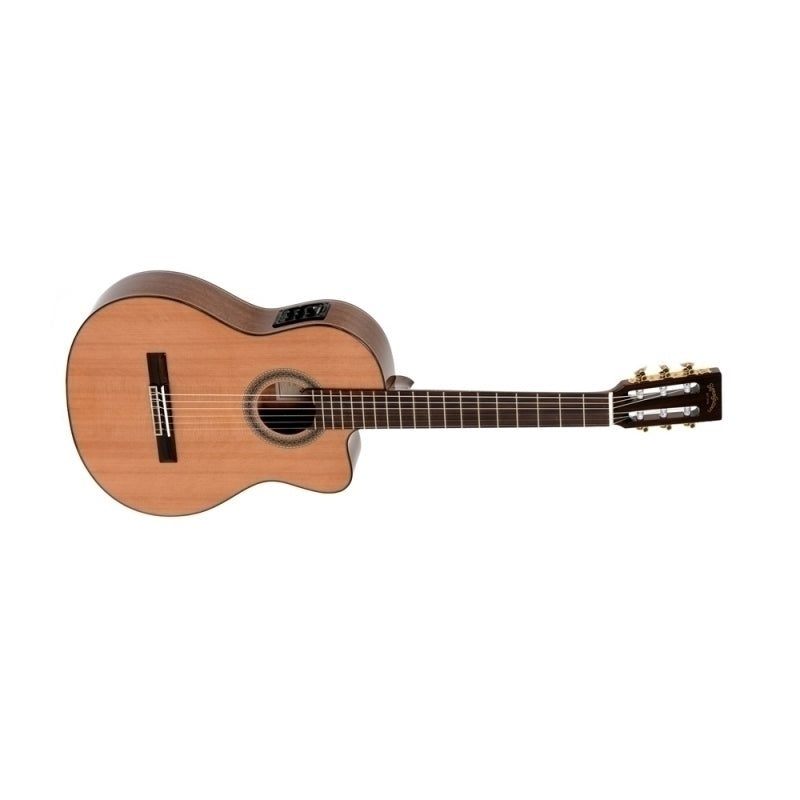 SIGMA - Chitarra Classica Elettrificata - Lucida - Mogano
