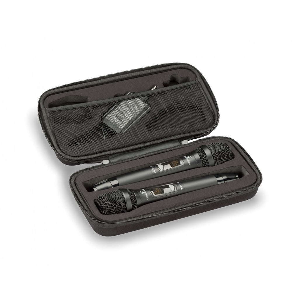 RADIOMIC. UHF SOUNDSATION POCKETMIC U16HH-A1 2X16CH DUAL MIC 521.4-549.6MHz