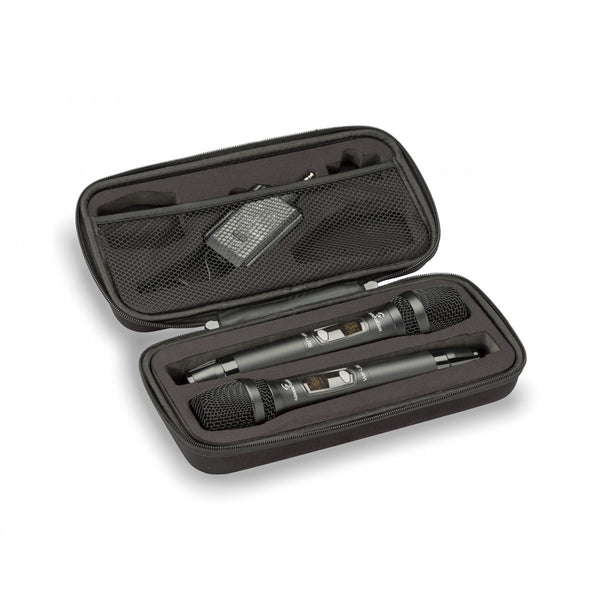 RADIOMIC. UHF SOUNDSATION POCKETMIC U16HH-A1 2X16CH DUAL MIC 606-613.5MHz