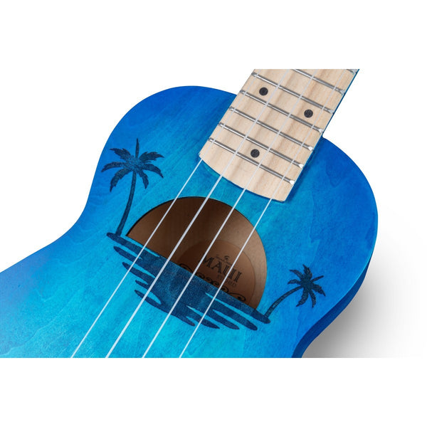 UKULELE SOPRANO SOUNDSATION MAUI ETCHED S-LB