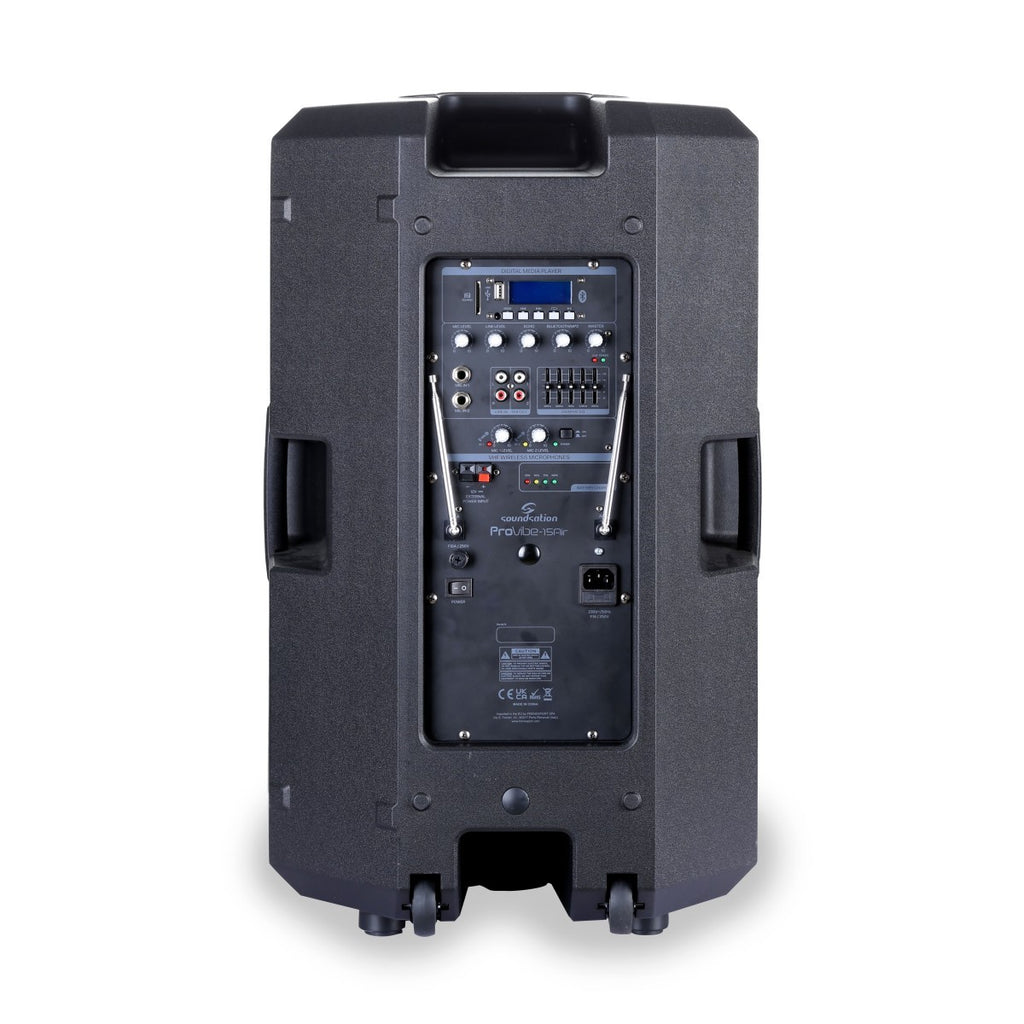 PA PORT. A BATT. SOUNDSATION PROVIBE 15AIR MP3 BT 2xMIC VHF APP