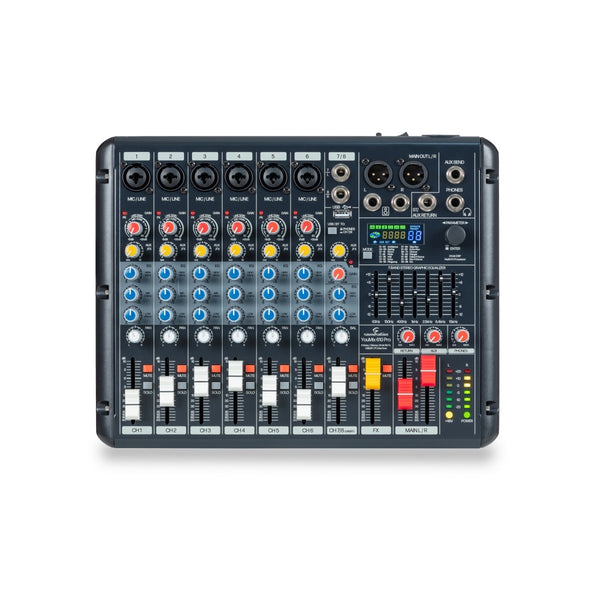 MIXER 8-CH SOUNDSATION YOUMIX 610 PRO CON EFFETTI