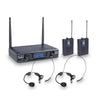 RADIOMIC. UHF SOUNDSATION WF-U300PP-A1 2x TX TASC. + HEADSET 521.4-549.6MHz