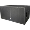 SUBWOOFER PASSIVO STUDIOMASTER V218S 2x18