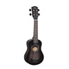 UKULELE SOPRANO SOUNDSATION MAUI HAND WIPED MHW-BK CON BORSA