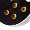 TOKAI LP Style Flame See Through Black