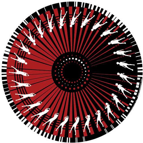 2x Zomo Slipmats - Dance - rosso 0020102301