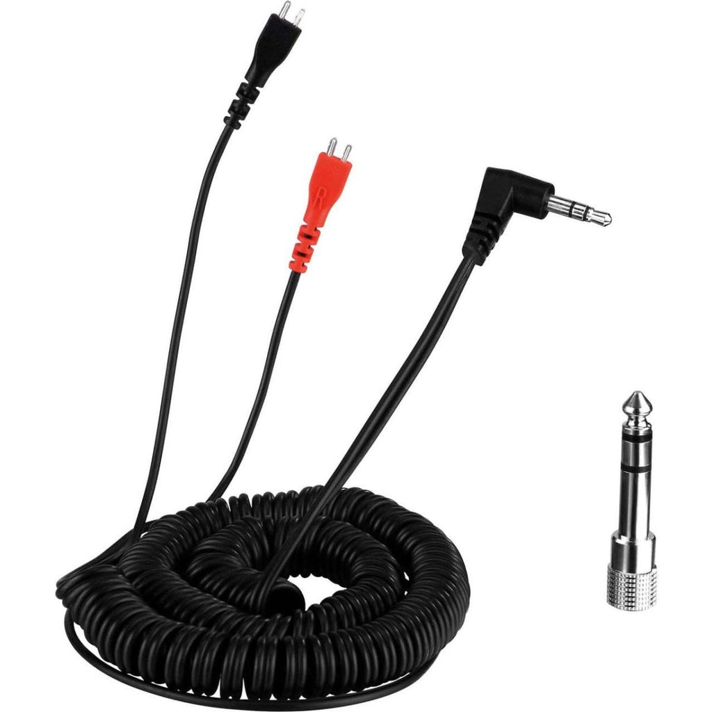 Cavo a spirale per Sennheiser HD 25 - 3.5m - nero 0020103443