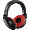 Zomo set di cuscinetti VELOUR per Pioneer HDJ-X - rosso 0030101017