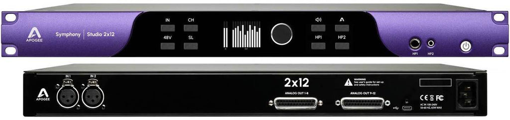 Apogee Symphony Studio 2X12 promo