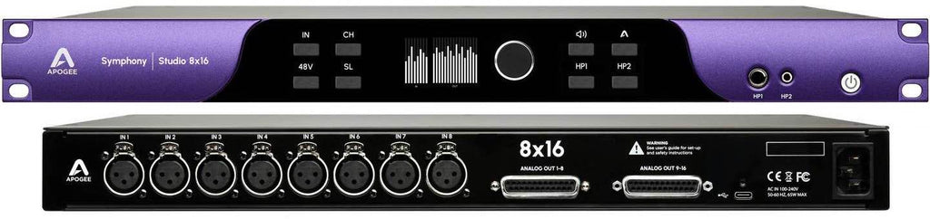 Apogee Symphony Studio 8X16 Promo