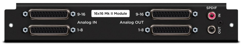 Apogee Modulo 16 Analog In E 16 Analog Out Se