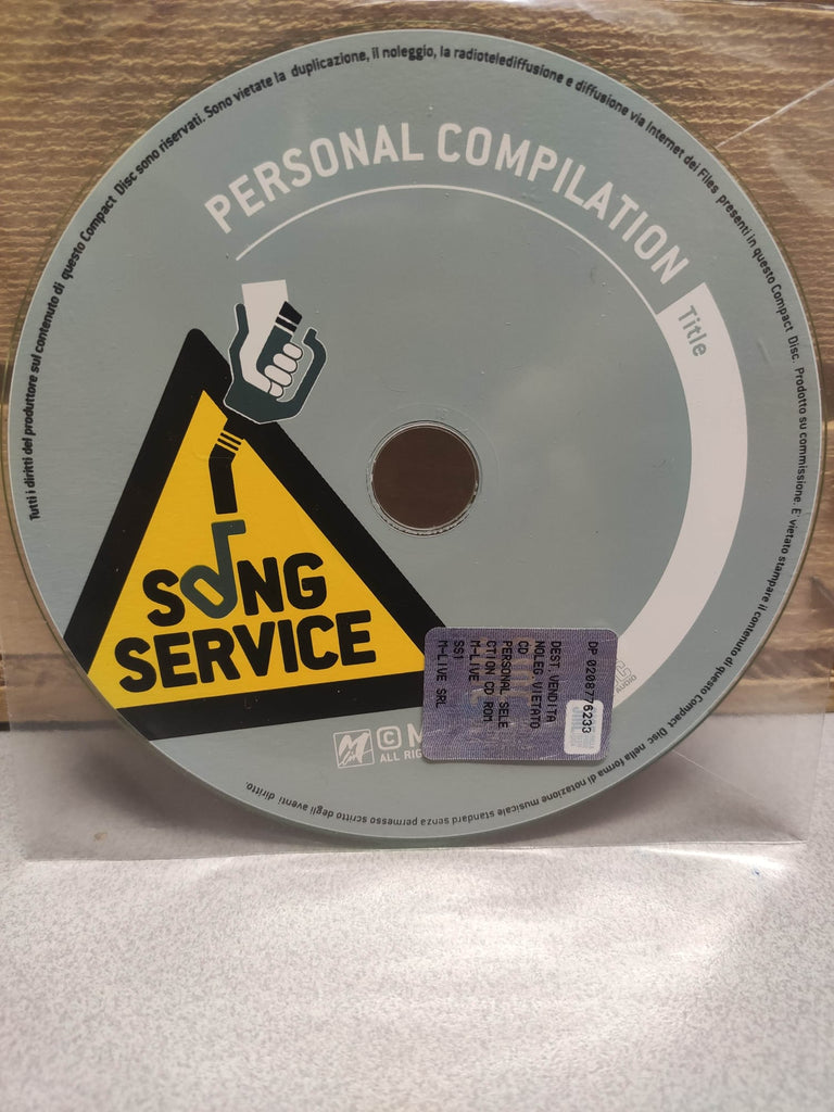 M LIVE CD ROM SONG SERVICE Conf.15pz.