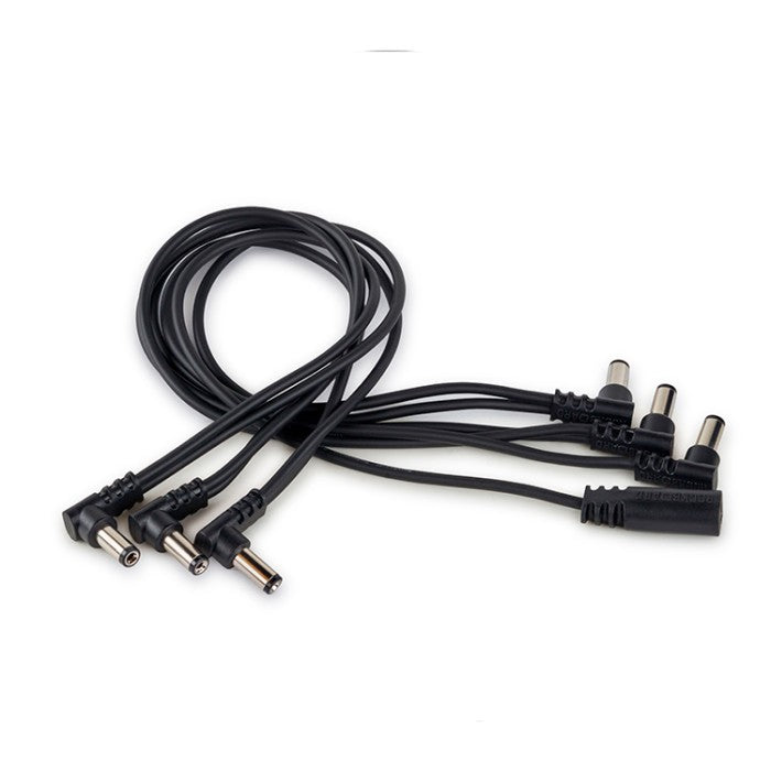 ROCKCABLE DC6A Flat Daisy Chain Cable 6 Outputs Angolo