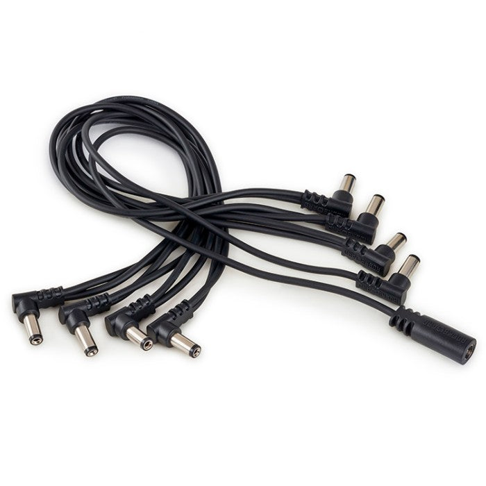 ROCKCABLE DC8A Flat Daisy Chain Cable 8 Outputs Angolo