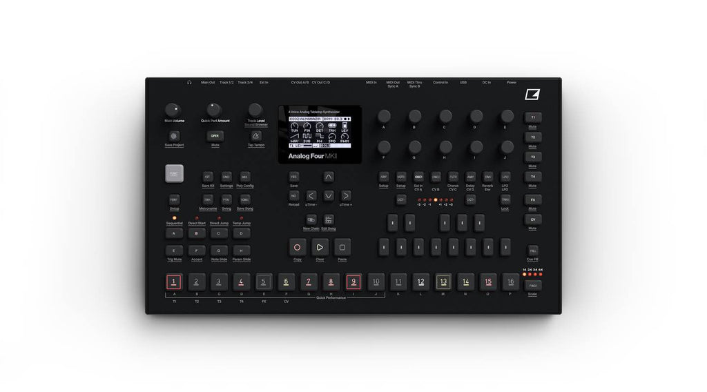 Elektron Analog Four Mkii (Black) Promo