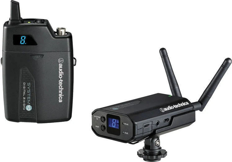 AUDIO TECHNICA ATW1701/P1 CON AT 829 CW LAVALIER TELECAMERA